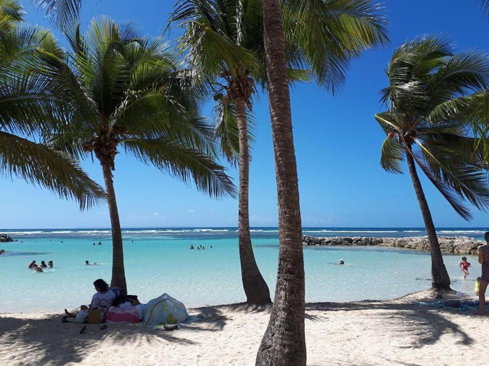 Le Blue Coco - 1 Minute De La Plage Sainte-Anne  Eksteriør billede